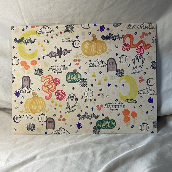 Handmade Halloween Pattern Print - Picture 3 of 3